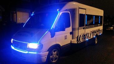 party bus hire Hartlepool, Newcastle, Durham, Middlesbrough and the north east