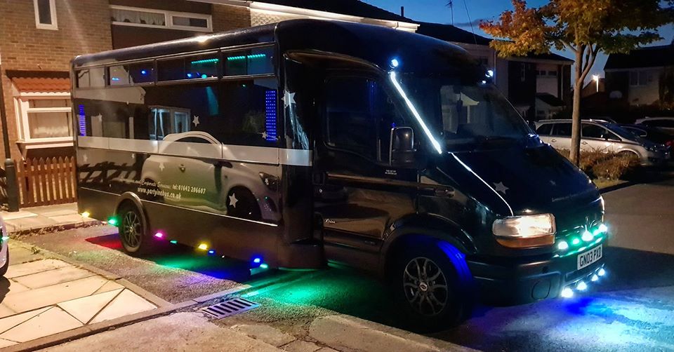 Party buses Ashington. The best party buses near Blythe, and Hexham.